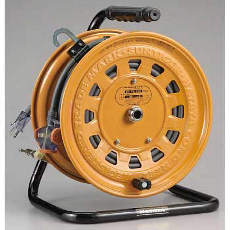 TG-130 サンタイガーテモートリール ハタヤリミテッド 125V 3口 電線長さ30+3m