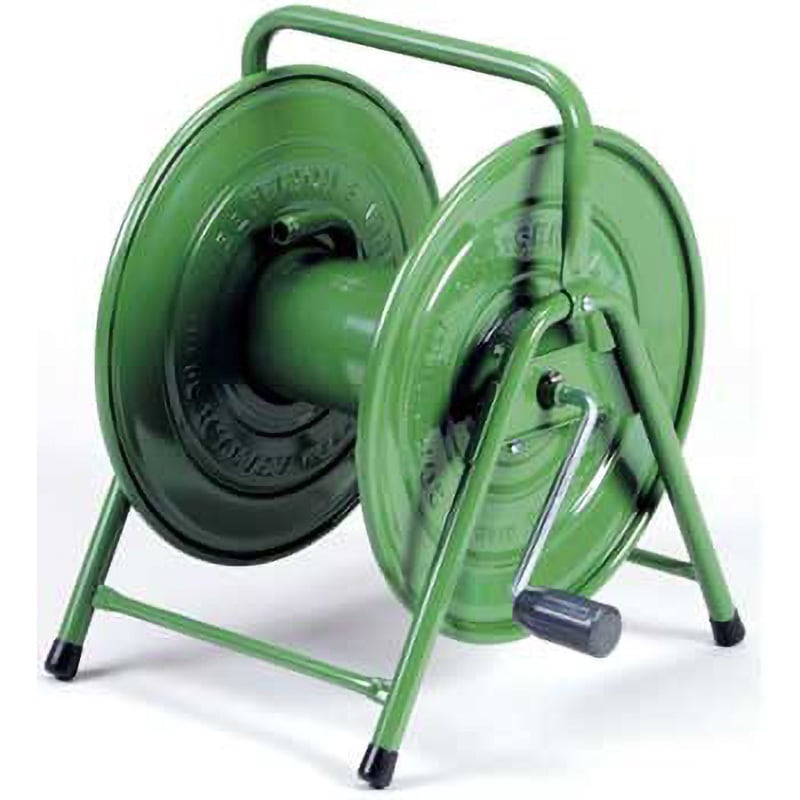 ハタヤ　テツノホースリール　２０ｍ用リール本体のみ　グリーン HSA-0N-G テツノホースリール HSA-20N-G グリーン 散水用品 ホース