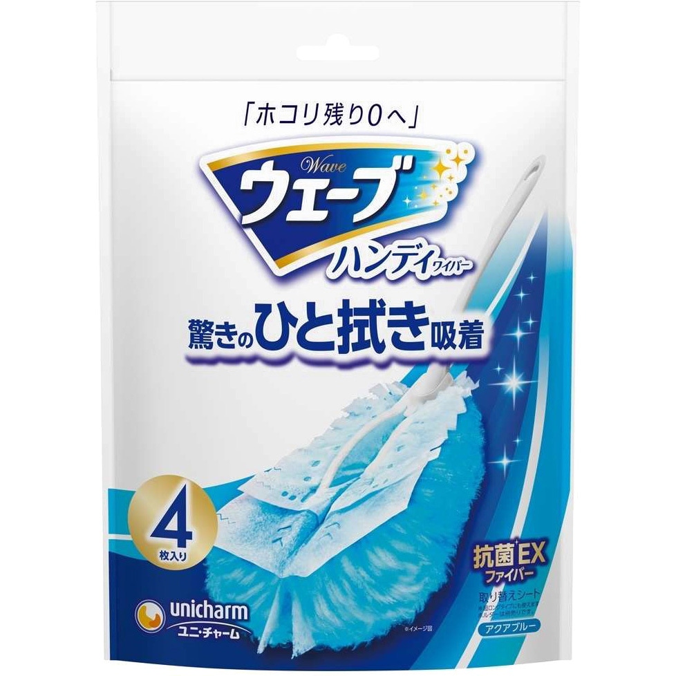 ウェーブ 共通 取り替えシート 各種 1個(4枚) ユニ・チャーム 【通販