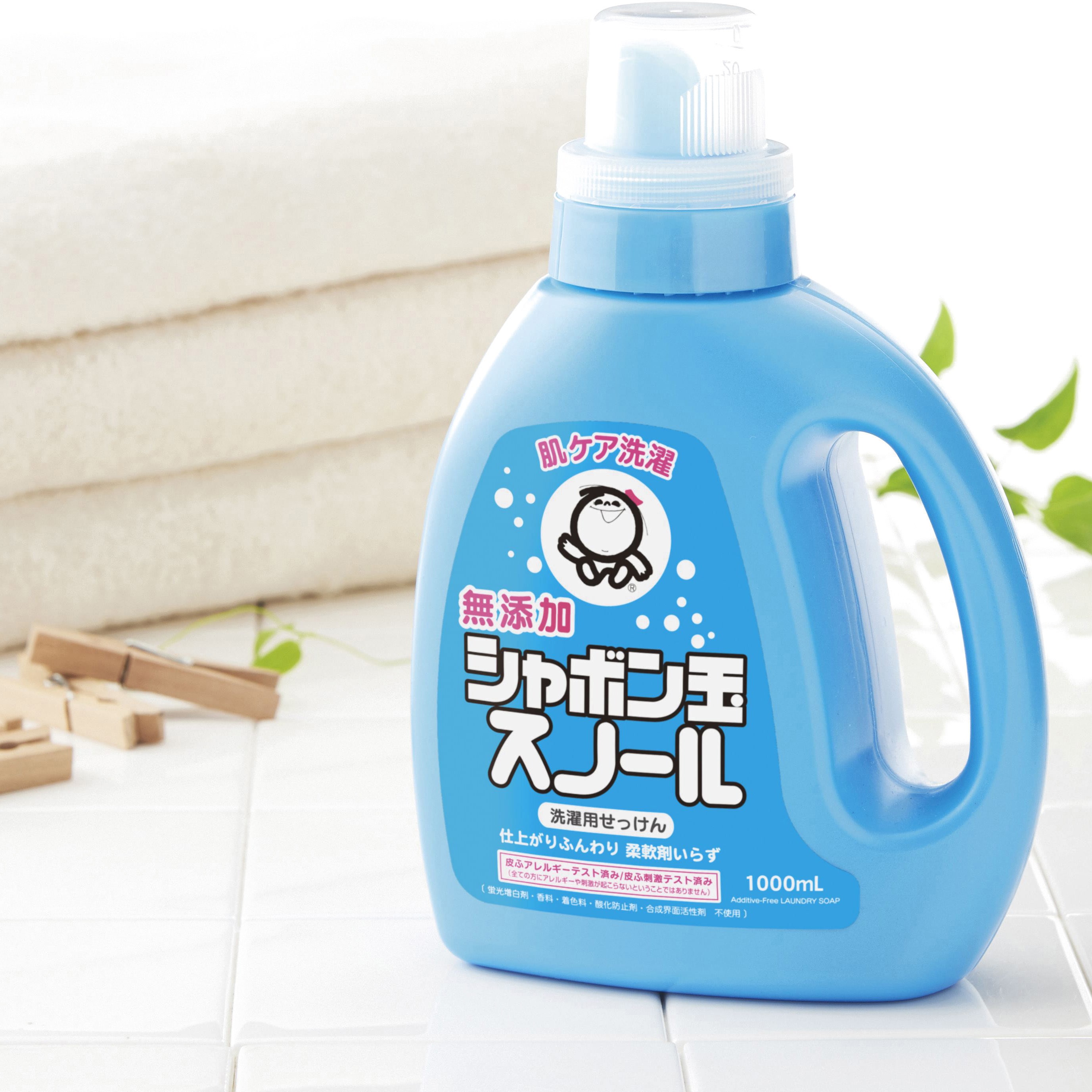 シャボン玉スノール シャボン玉販売 液体 本体 1本(1000mL) - 【通販