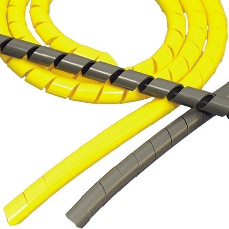 KSS-25GY スパイラルチューブ カメダデンキ 灰色  1巻(20m) KSS-25GY