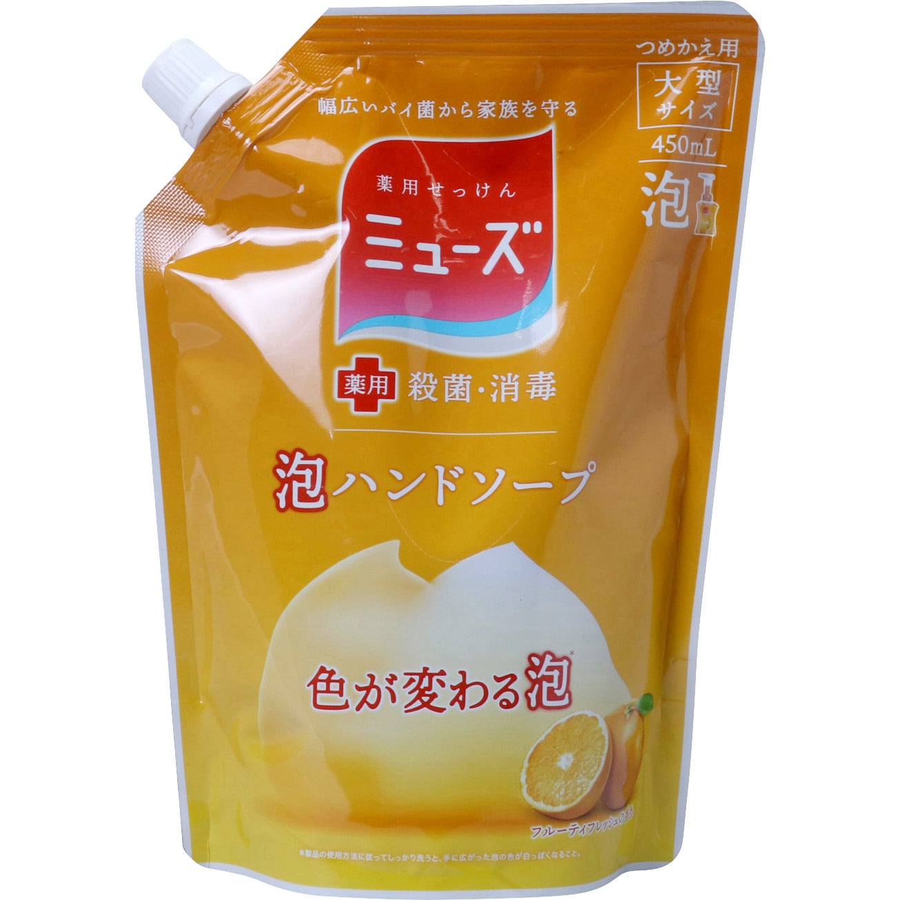 ミューズ泡ハンドソープ 1個(450mL) レキットベンキーザー・ジャパン