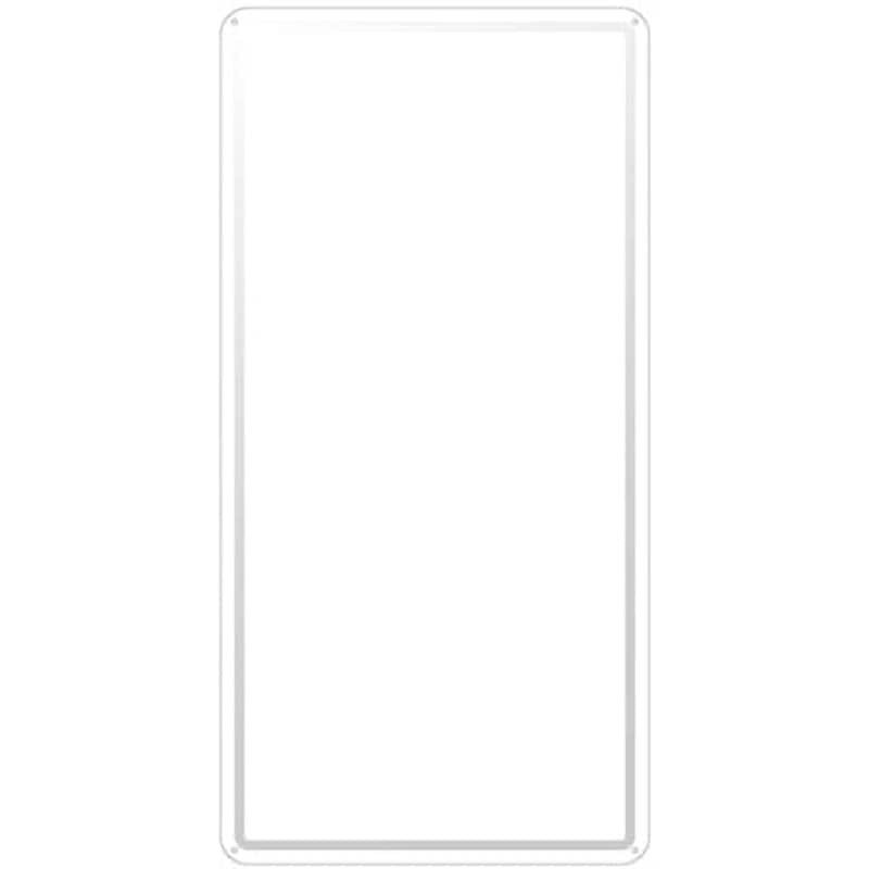 スチール-18(白) スチール無地板 日本緑十字社 寸法300×600×0.4mm 1枚