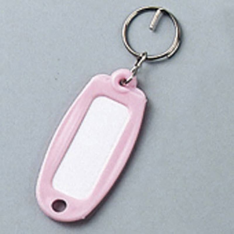 NF-P(ピンク) ネームホルダー 日本緑十字社 リング付 ピンク色 1個