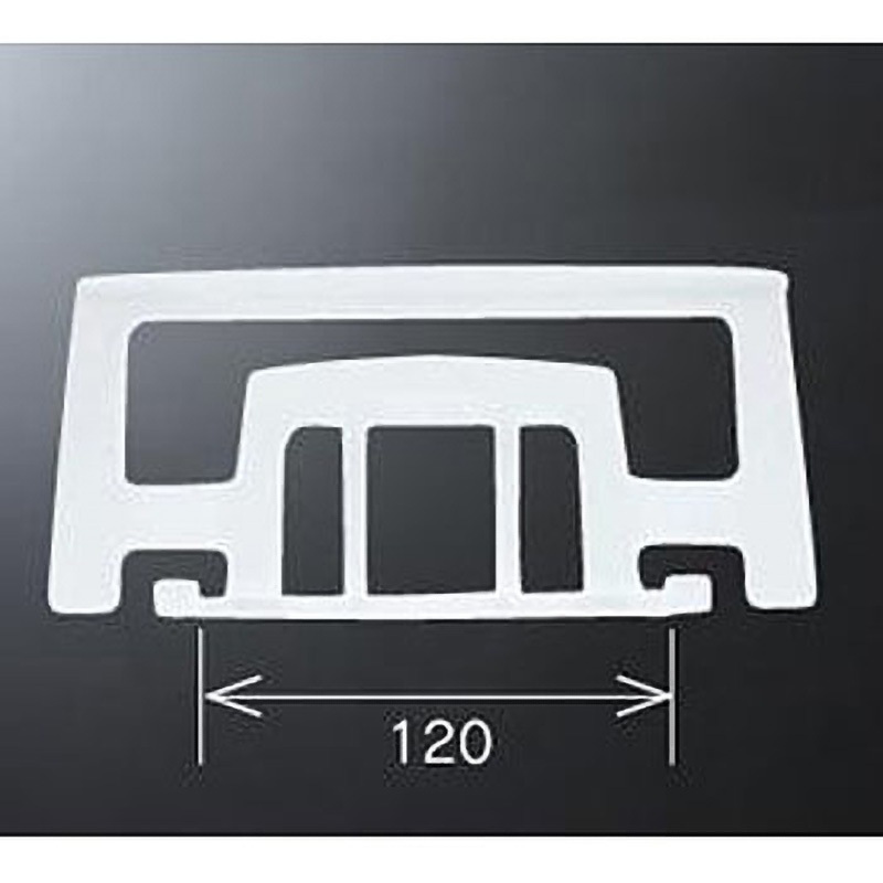 RB195×90 カード差し ワンタッチ式 RB195×90 1セット(500個) 岐阜プラスチック工業(RISU/リス) 【通販モノタロウ】