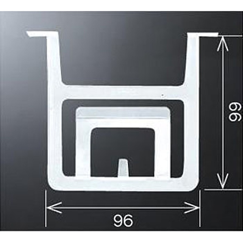 ST-2 カード差し ワンタッチ式 ST-Ⅱ 岐阜プラスチック工業(RISU/リス) 外形寸法100×96mm 1セット(100個)