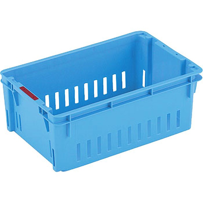 DF-16 食品用コンテナー DF-16 岐阜プラスチック工業(RISU/リス) ブルー色 外寸(幅×奥行×高さ)448×294×172mm 1セット(20個)