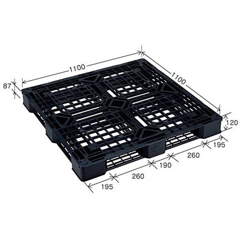 JL-D4・1111E5 リスパレット JL-D4・1111E5. 岐阜プラスチック工業(RISU/リス) ブラック色