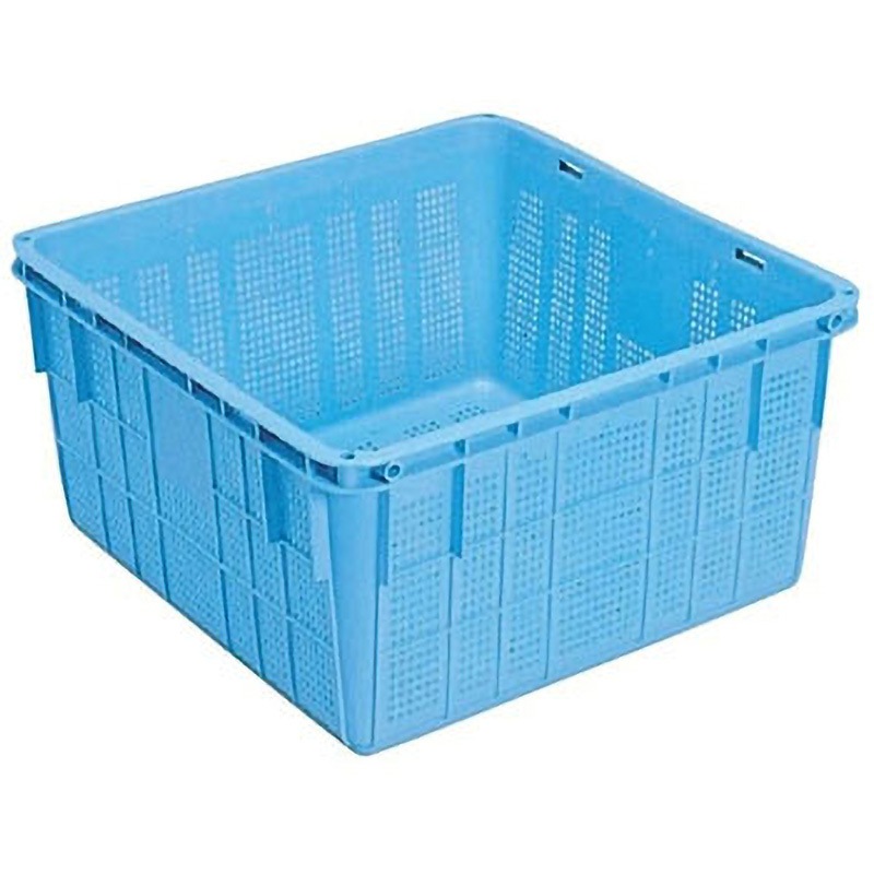 No．1150 プラスケットNo.1150 岐阜プラスチック工業(RISU/リス) ブルー色 角型 容量109L