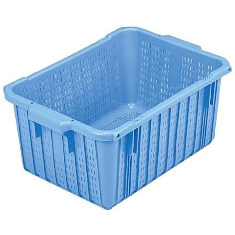 M-4 プラスケットM-4 岐阜プラスチック工業(RISU/リス) ダークブルー色 角型 容量42L