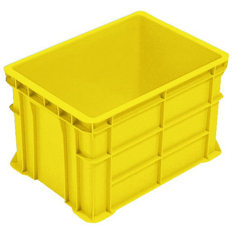 B-22 プラテナー B-22 岐阜プラスチック工業(RISU/リス) 容量21L イエロー色 外寸(幅×奥行×高さ)396×285×248mm 1セット(6個)