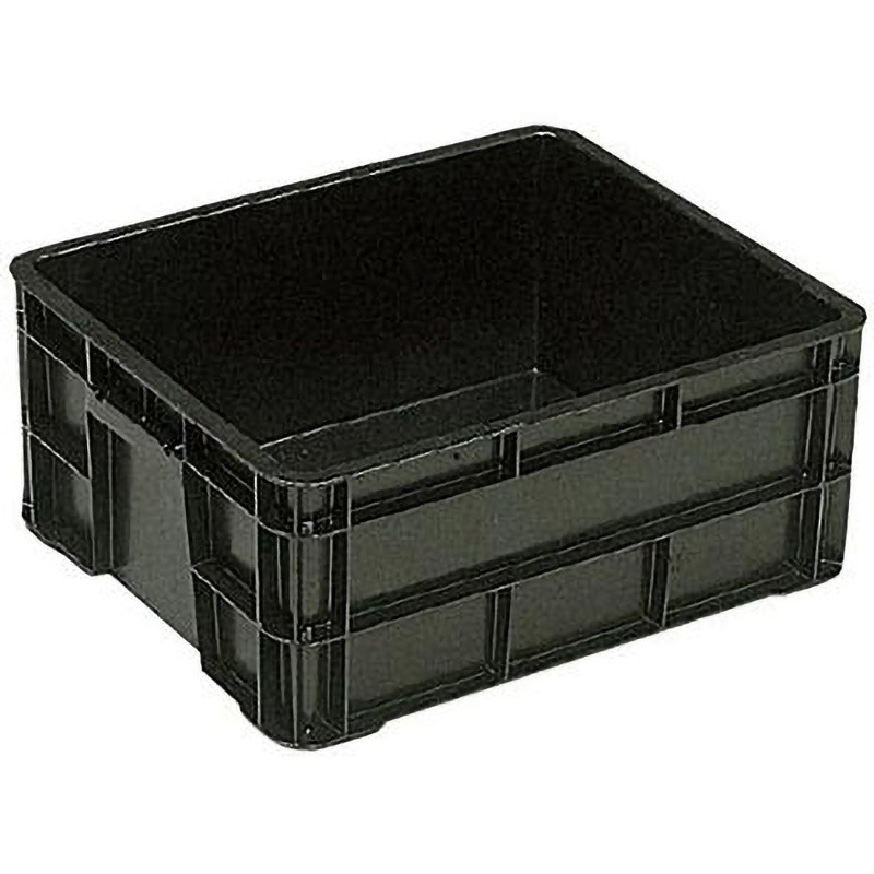B-40導電 プラテナー B-40導電 岐阜プラスチック工業(RISU/リス) ブラック色 容量39L 外寸(幅×奥行×高さ)521×436×223mm 1セット(5個)