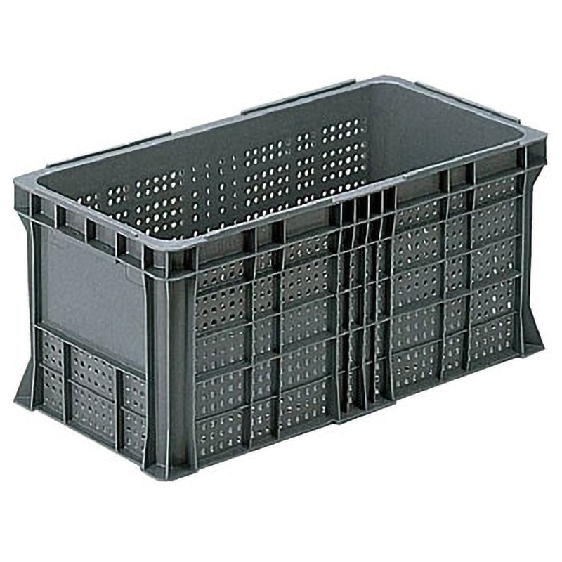 MB-60C リステナー MB-60C 岐阜プラスチック工業(RISU/リス) グレー色 容量47L メッシュ 外寸(幅×奥行×高さ)641×320×294mm 1セット(3個) 7,966円