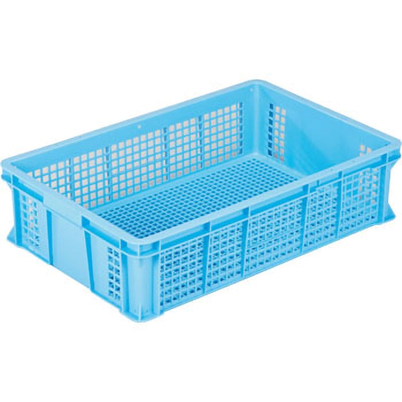 T-48 食品用コンテナー T-48 岐阜プラスチック工業(RISU/リス) イエロー色 外寸(幅×奥行×高さ)712×462×177mm 1セット(5個)