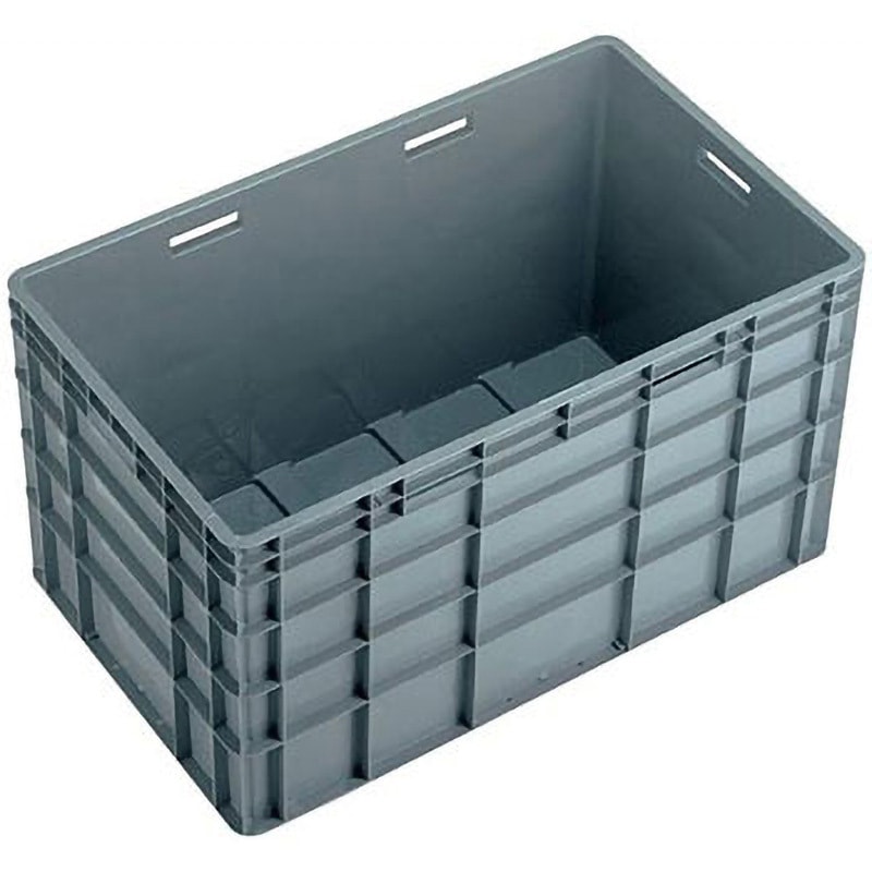 TP-485L-G パーツボックス TP-485L-G テアリ 穴有り 岐阜プラスチック工業(RISU/リス) グレー色 外寸(幅×奥行×高さ)838×503×473mm 1個