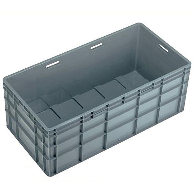 TP-494L-G-KC パーツボックス TPシリーズ 岐阜プラスチック工業(RISU/リス) グレー色 外寸(幅×奥行×高さ)503×1005×381mm 1個