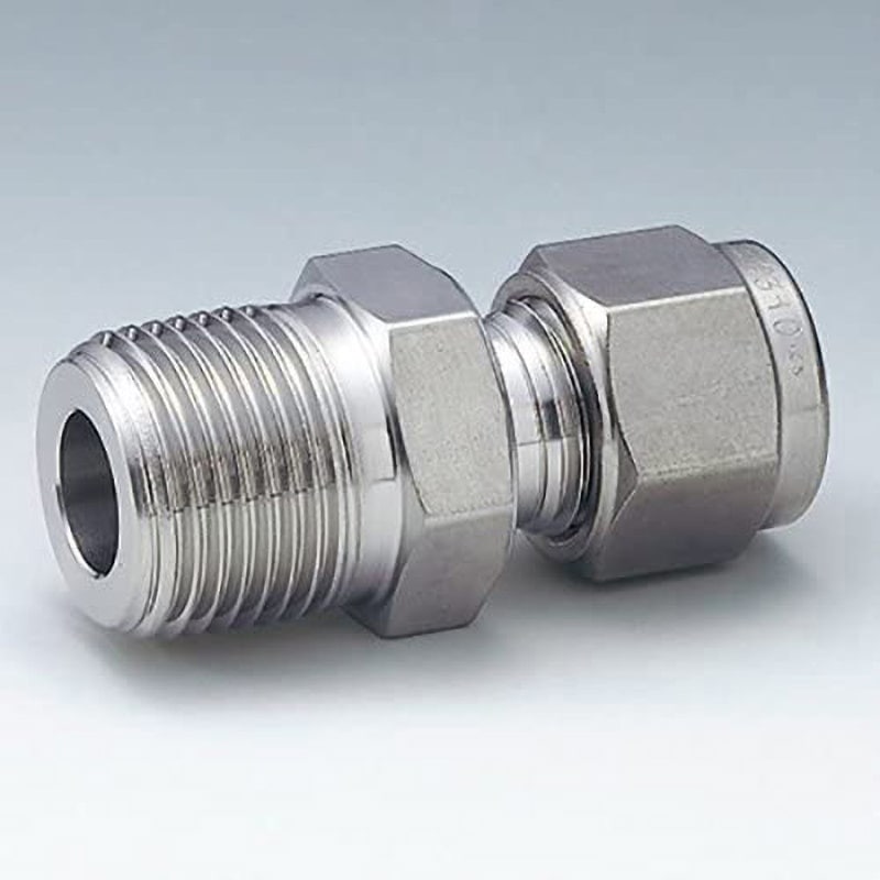 CMCT12M-12R ステンレス製ダブルフェルール継手 サーモカップルコネクタ(ミリサイズチューブとメスISOテーバネジを接続) 1個 ハイロック 【通販モノタロウ】