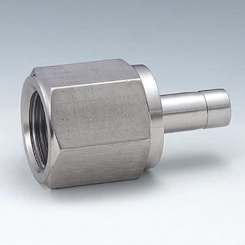 CAF8-8R ステンレス製ダブルフェルール継手 メスアダプター(インチHy-lokポートをオスISOテーパネジに接続) 1個 ハイロック 【通販モノタロウ】