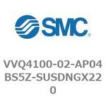 5ポートソレノイドバルブ VQ4000シリーズ マニホールド VVQ4100 SMC