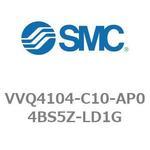 5ポートソレノイドバルブ VQ4000シリーズ マニホールド VVQ4104 SMC