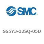 5ポートソレノイドバルブ用マニホールドベース SY3000シリーズ SS5Y3-12SQ SMC