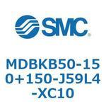 標準形エアシリンダ(角形カバー)MB シリーズ(MDBKB50-～) SMC