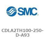 ファインロックシリンダ/複動・片ロッド CLA2シリーズ CDLA2TH100 SMC
