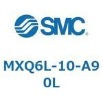 エアスライドテーブル (MXQ6L-10-~) SMC テーブル付シリンダ 【通販