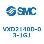 パイロット形2ポートソレノイドバルブ (VXD2140D～) SMC