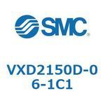 パイロット形2ポートソレノイドバルブ (VXD2150D-06-～) SMC