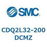 薄形シリンダ/標準形・複動・片ロッド CQ2シリーズ CDQ2L25 SMC 