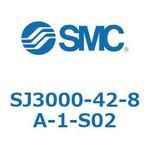 SJ3000-42_L - コネクタブロックAss'y (フラットケーブル対応)(SJ3000-42-8A) SMC