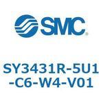 SY3431R-5U1-C6-W4-V01-NA SY3000_SU - プラグイン サブプレートタイプ IP67対応(SY3431R) SMC