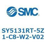 SY5131RT-5Z1-C8-W2-V02-NA SY5000_SU - プラグイン サブプレートタイプ IP67対応(SY5131RT) SMC