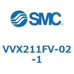 VVXE - 直動形2ポートソレノイドバルブ/マニホールドベース(VVX211) SMC