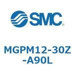 ガイド付薄形シリンダ(MGPM12-3～) SMC