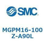 ガイド付薄形シリンダ(MGPM16-1～) SMC