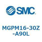 ガイド付薄形シリンダ(MGPM16-3～) SMC
