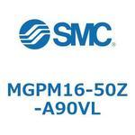 ガイド付薄形シリンダ(MGPM16-5～) SMC