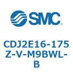 CDJ2E16-175Z-V-M9BWL-B エアシリンダ(オートスイッチ付) CDJ2E16-175 SMC