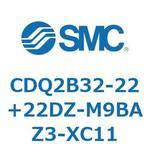 薄形シリンダ CDQ2B32-22 SMC