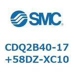 薄形シリンダ CDQ2B40-17 SMC