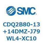 薄形シリンダ CDQ2B80-13 SMC