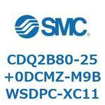 薄形シリンダ CDQ2B80-25 SMC