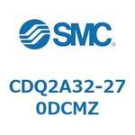 薄形シリンダ CDQ2A32-27 SMC