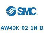 逆流機能付フィルタレギュレータ AW□□K-Bシリーズ AW40K SMC