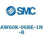 逆流機能付フィルタレギュレータ AW□□K-Bシリーズ AW60K SMC