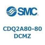 薄形シリンダ CDQ2A80-80 SMC