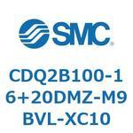 薄形シリンダ CDQ2B100-16 SMC