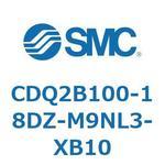 薄形シリンダ CDQ2B100-18 SMC
